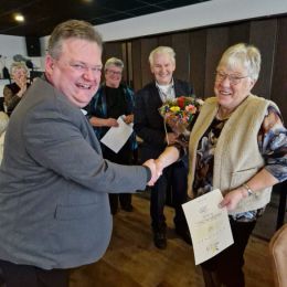 Felicitaties van diaken Nijhuis